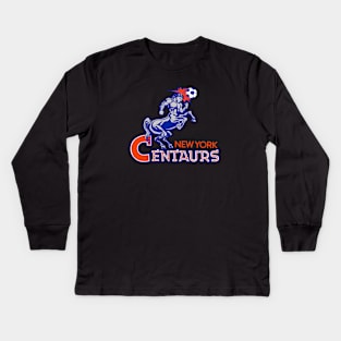 Defunct New York Centaurs USL Soccer Kids Long Sleeve T-Shirt